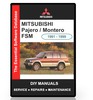 Thumbnail Mitsubishi Pajero / Montero Workshop Manual