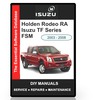 Thumbnail Isuzu TF Holden Rodeo RA Workshop Manual
