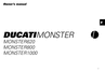 Thumbnail Ducati Monster 620 800 1000 Owners Manual