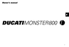 Thumbnail Ducati Monster 800 Owners Manual Thumbnail Ducati Monster 800 Owners Manual