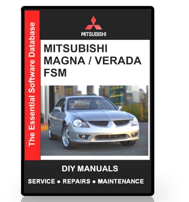 Product picture Mitsubishi Magna Verada Workshop Manual   