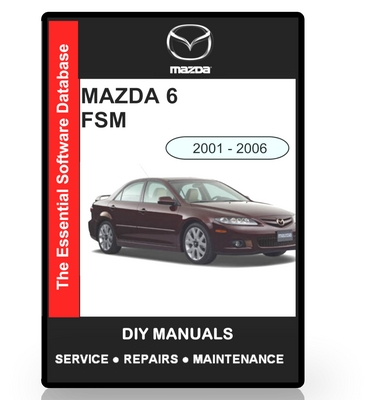 Product picture Mazda 6 Workshop Manual 2001 - 2006