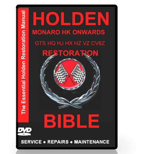 Product picture HOLDEN MONARO HK PLUS RESTORATION MANUAL