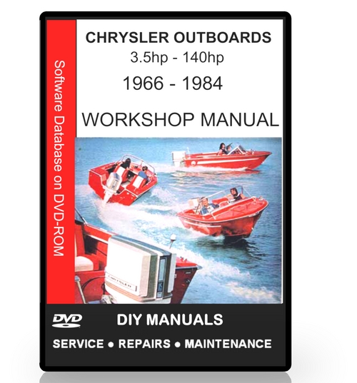 Product picture Chrysler Outboard Engine Workshop Manual 35hp - 150hp 
