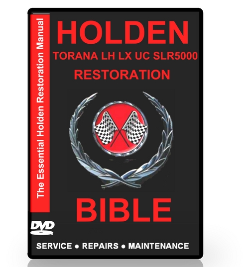 Product picture Holden Torana LH LX UC SLR5000 SS Information Manual