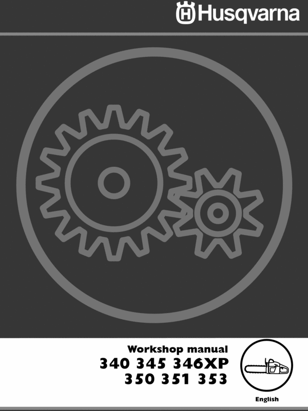 Product picture Husqvarna Chain Saw Workshop Manual 2003 2006