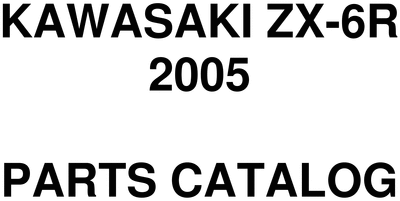 Product picture Kawasaki ZX-6R Part Manual Part Catalogue